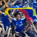 Jhonatan Narváez se viste de rosa