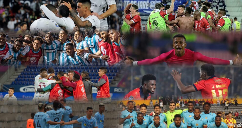 Estas son los equipos en cuartos de final