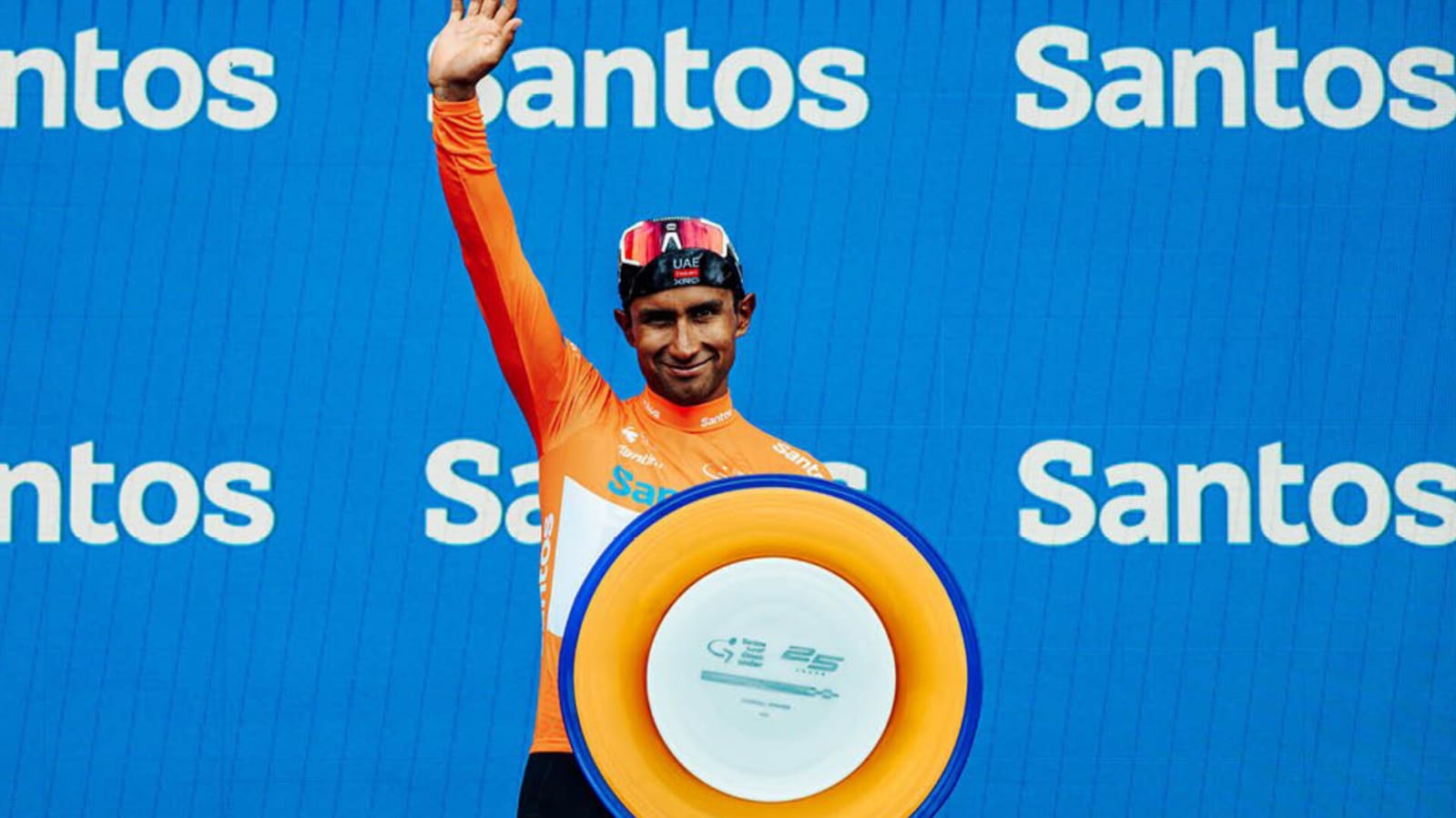 Jhonatan Narváez campeon del Santos Tour Down Under 2025
