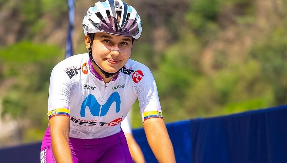 La ecuatoriana Natalia Vásquez viajará a España para integrarse al Team Abadiño Cycling Academy