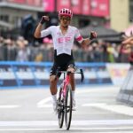 Richard Carapaz en el Top Ten del Giro de Italia