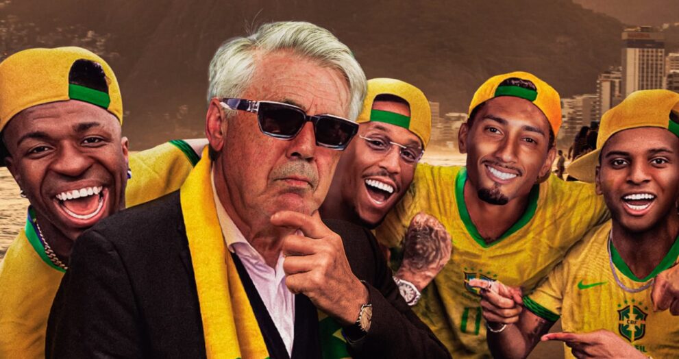 Carlo Ancelotti tecnico de Brasil