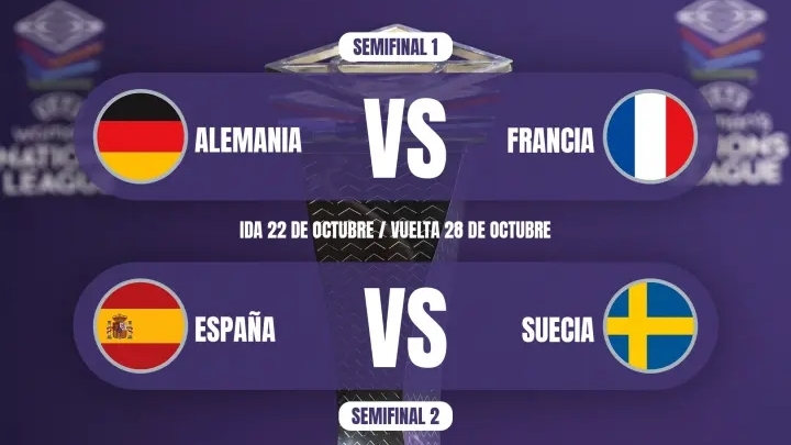 Listo las semifinales de la UEFA Women’s Nations League 2025