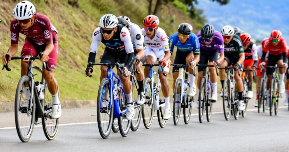 Bryan Obando ingresó al Top Ten de la Vuelta a Colombia 2025