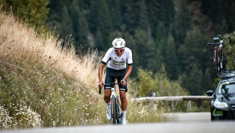 Mateo Ramírez, la joven promesa ecuatoriana del UAE Team Emirates-XRG